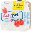 Продукт кисломолочний Danone Actimel Малина 1,5% 4*100г